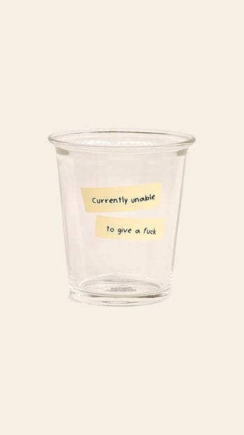 Stacked Store Reality Check Cups Set of 6