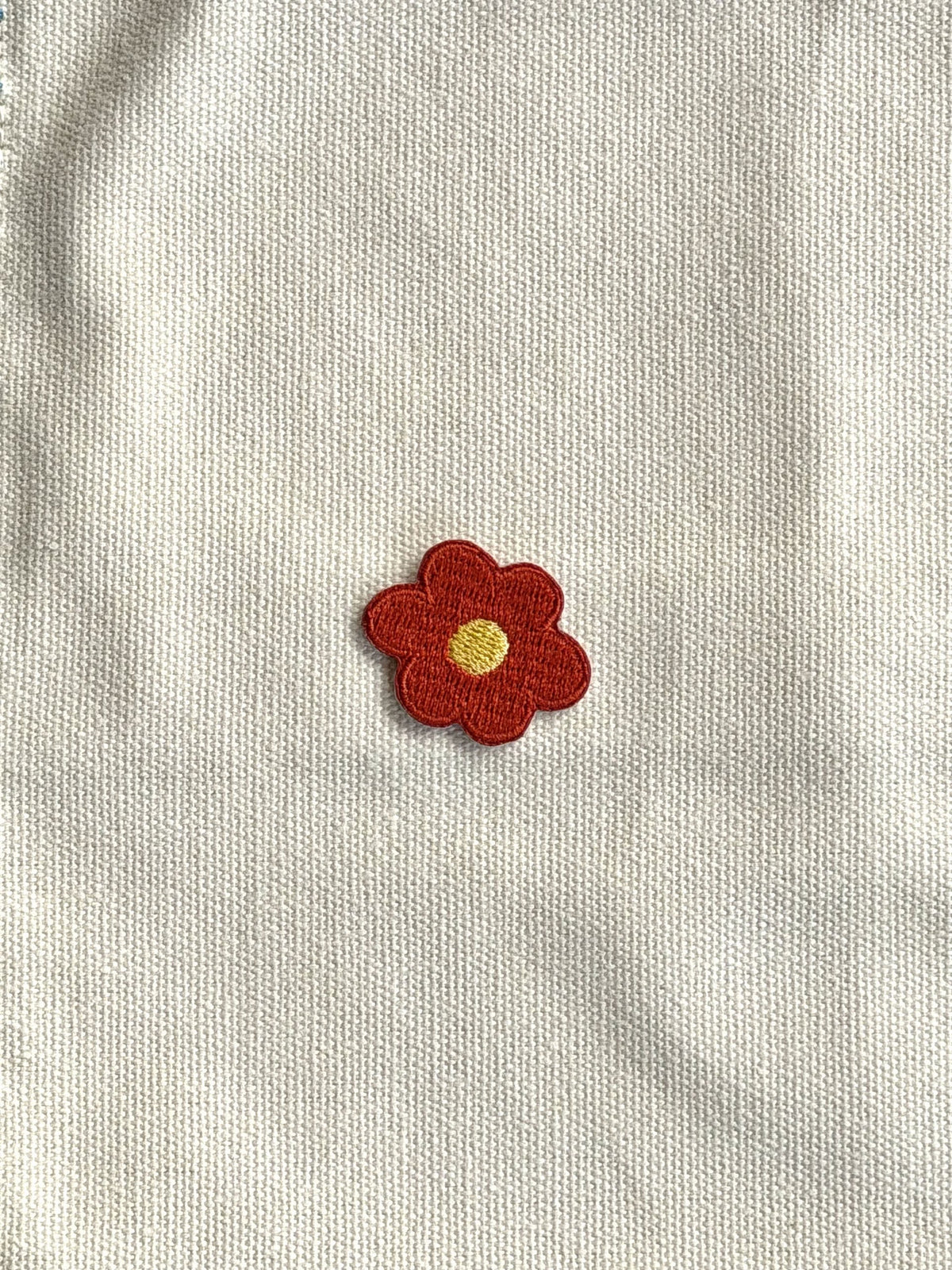 Stacked Store Red Flower Patch
