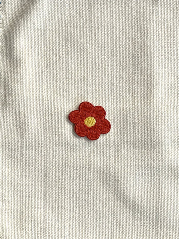 Stacked Store Red Flower Patch