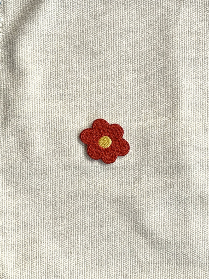 Stacked Store Red Flower Patch
