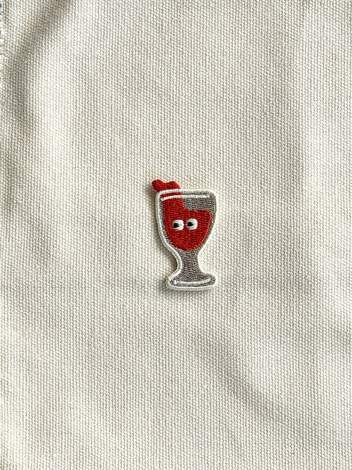 Stacked Store Red Wine Glass Patch