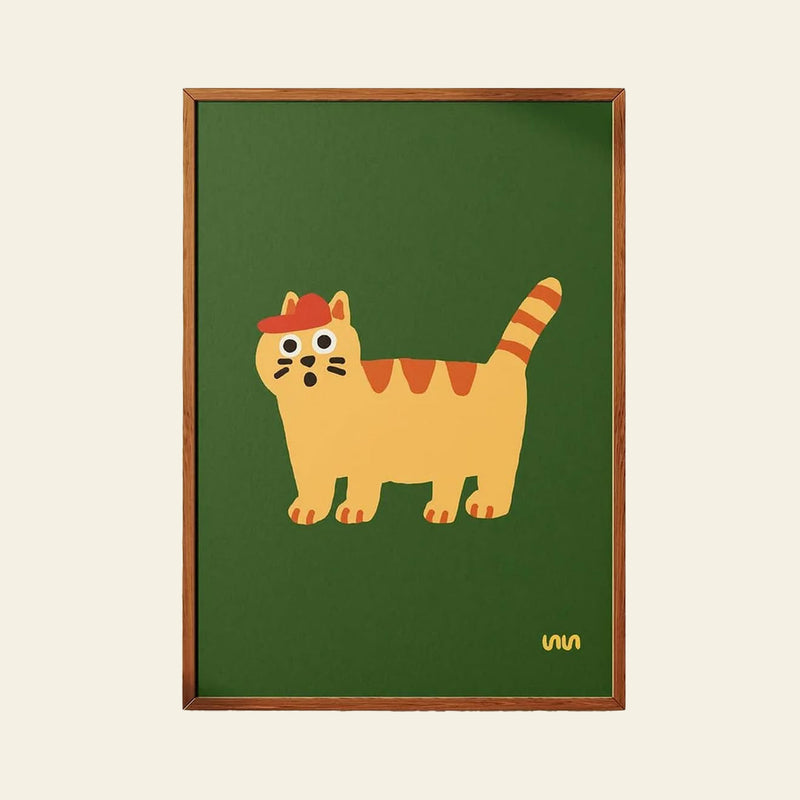 Stacked Store 独家发售的《胆小猫》海报（30x40）