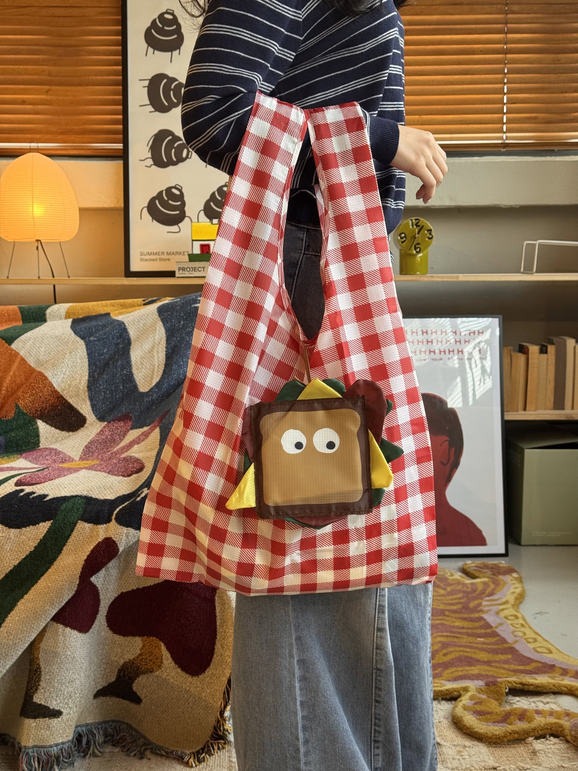 Stacked Store Stacked Store x Don't Runaway Sandwich Tote Bag