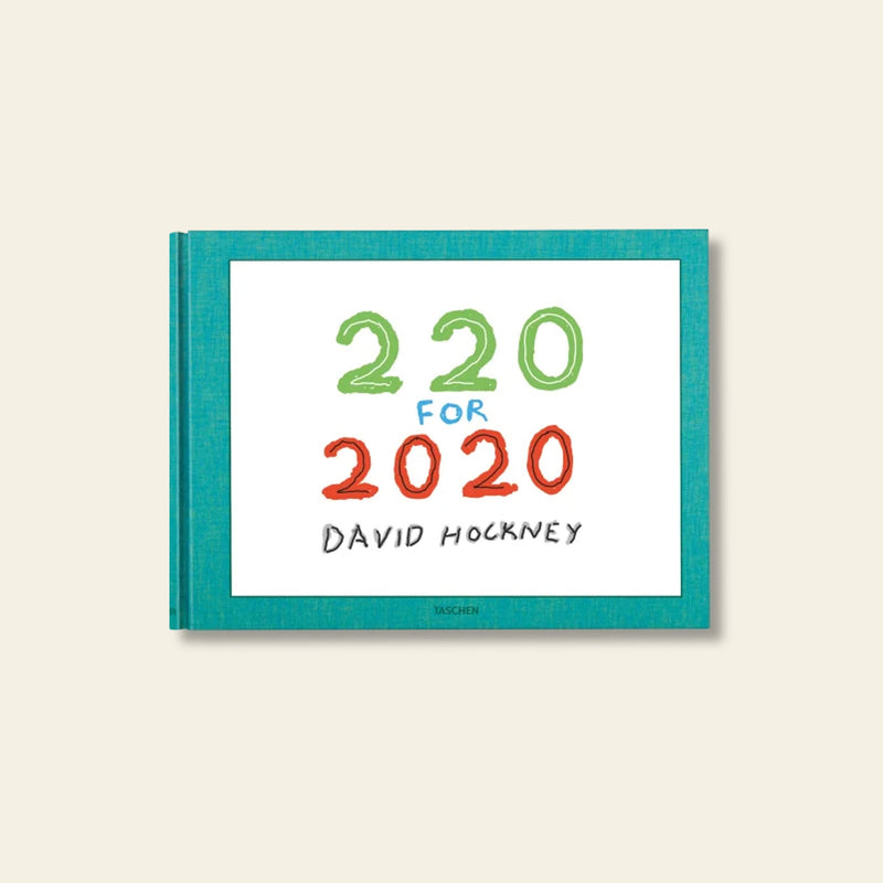 TASCHEN David Hockney: 220 for 2020 Hardcover Book
