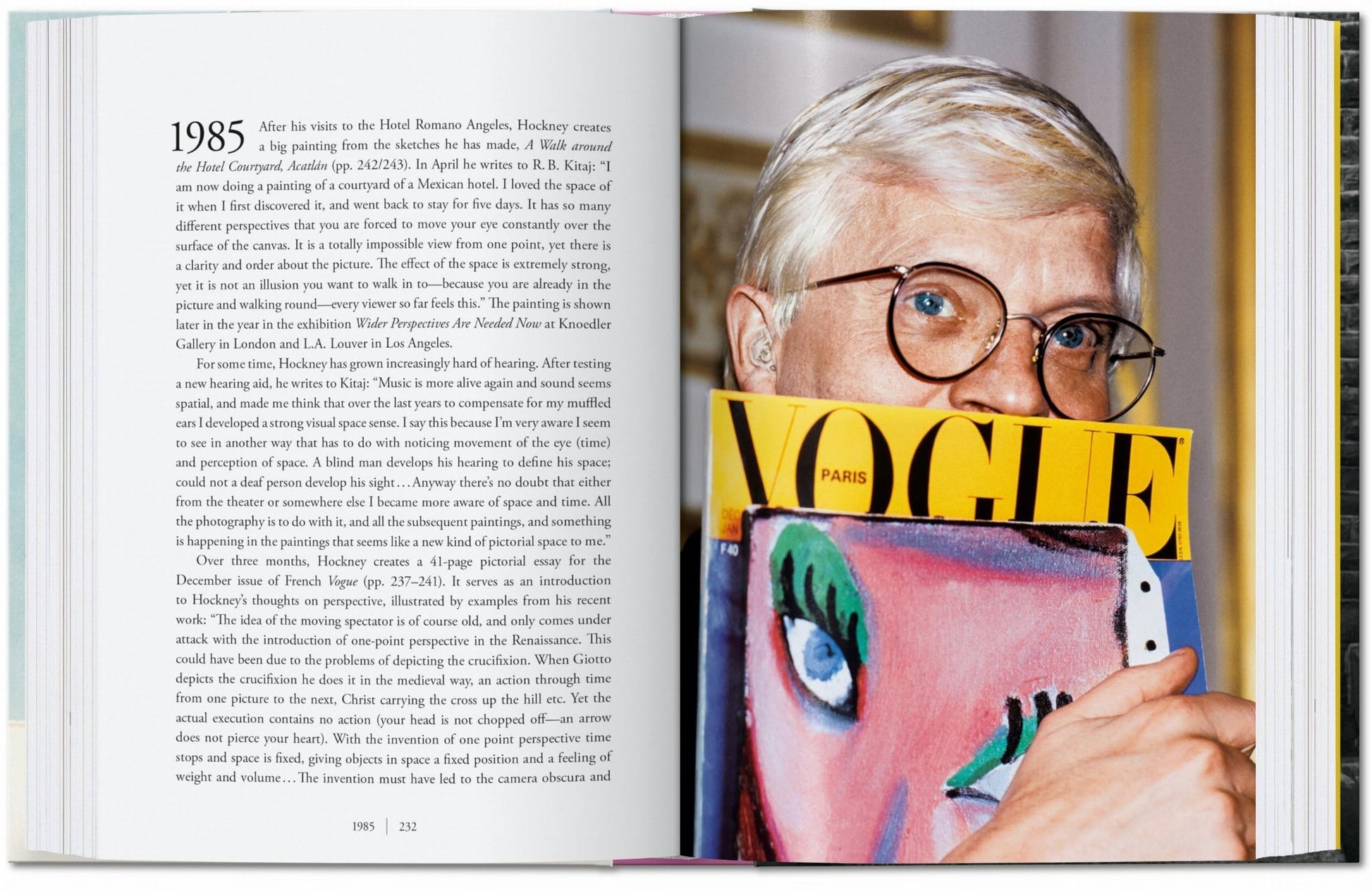 TASCHEN David Hockney A Chronology (40th Edition) Book