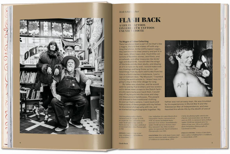 TASCHEN TATTOO 1730s-1970s. Henk Schiffmacher’s Private Collection