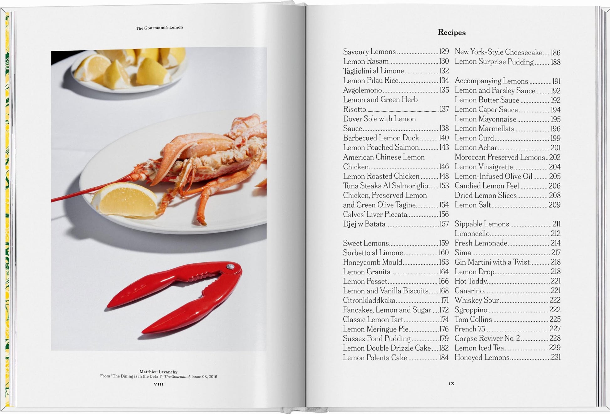 TASCHEN The Gourmand's Lemon A Collection of Stories and Recipes Book