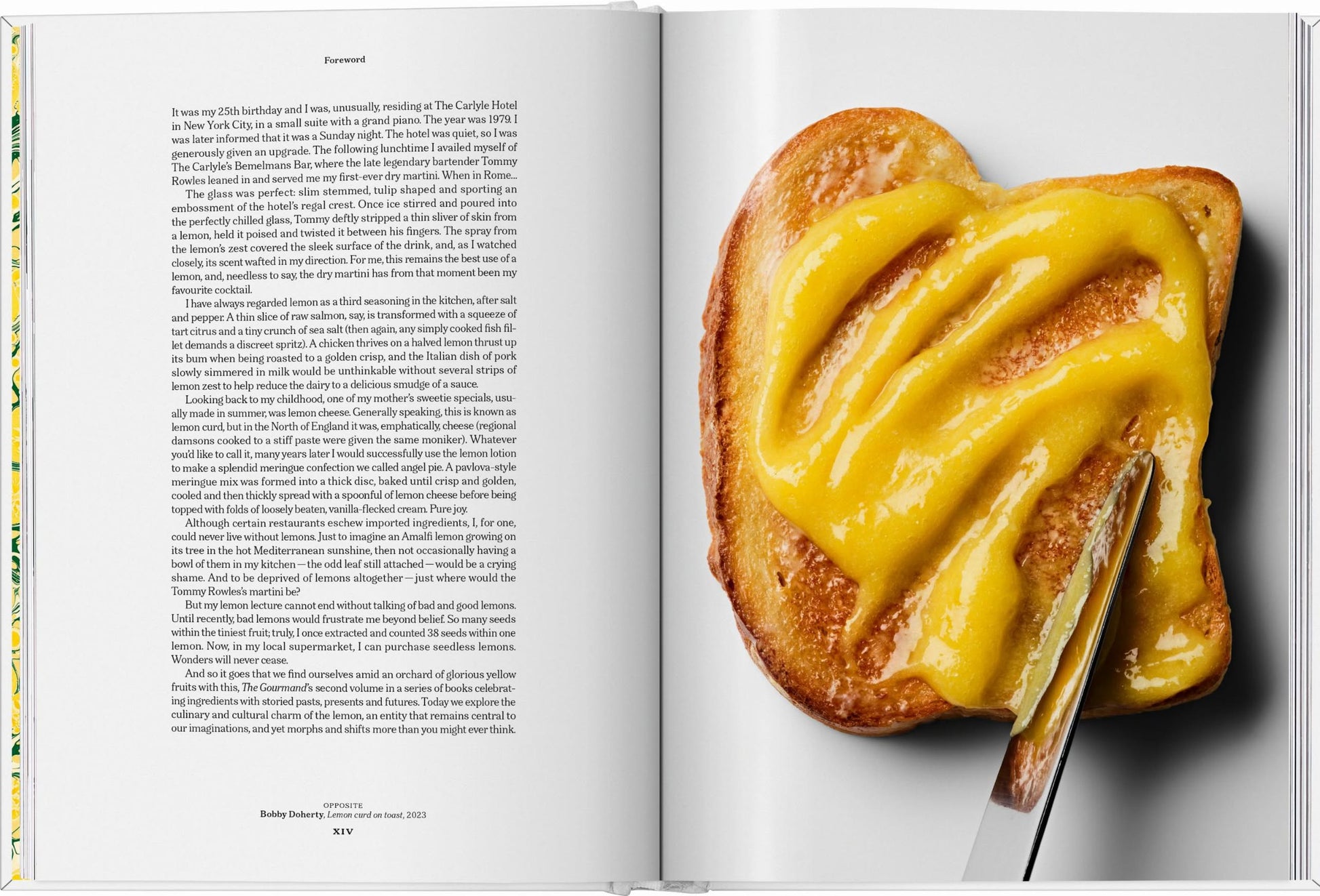 TASCHEN The Gourmand's Lemon A Collection of Stories and Recipes Book