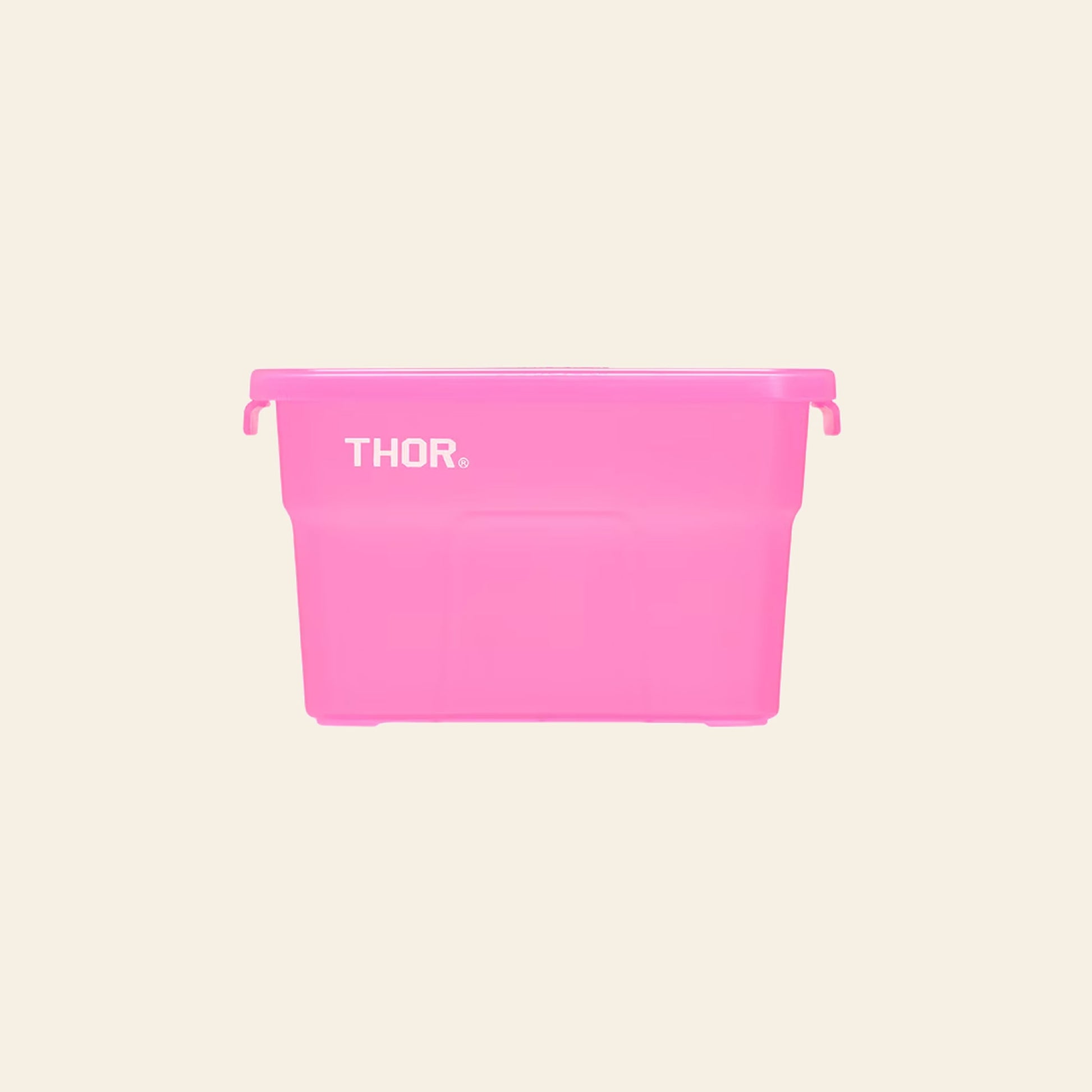 THOR Mini Totes Box With Lid DC Clear Pink