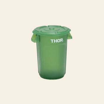 THOR Round Mini Container DC Clear Green