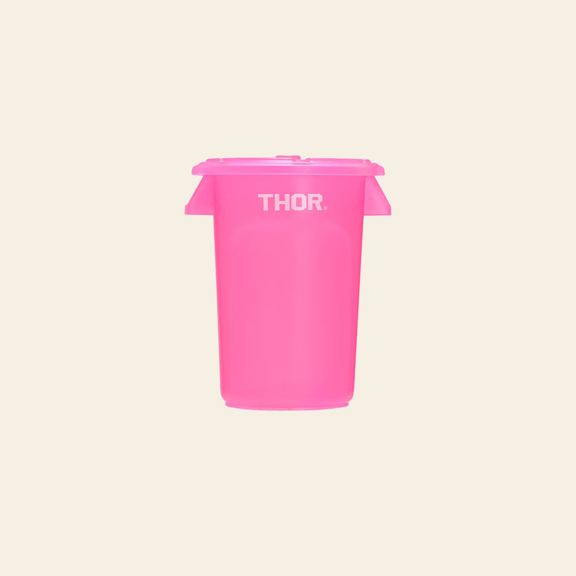 THOR Round Mini Container DC Clear Pink