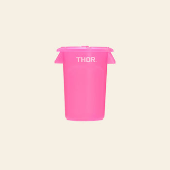 THOR Round Mini Container DC Clear Pink