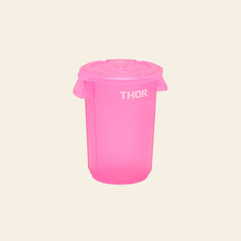 THOR Round Mini Container DC Clear Pink