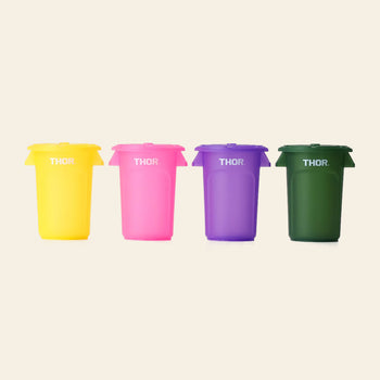 THOR Round Mini Container DC Clear Pink