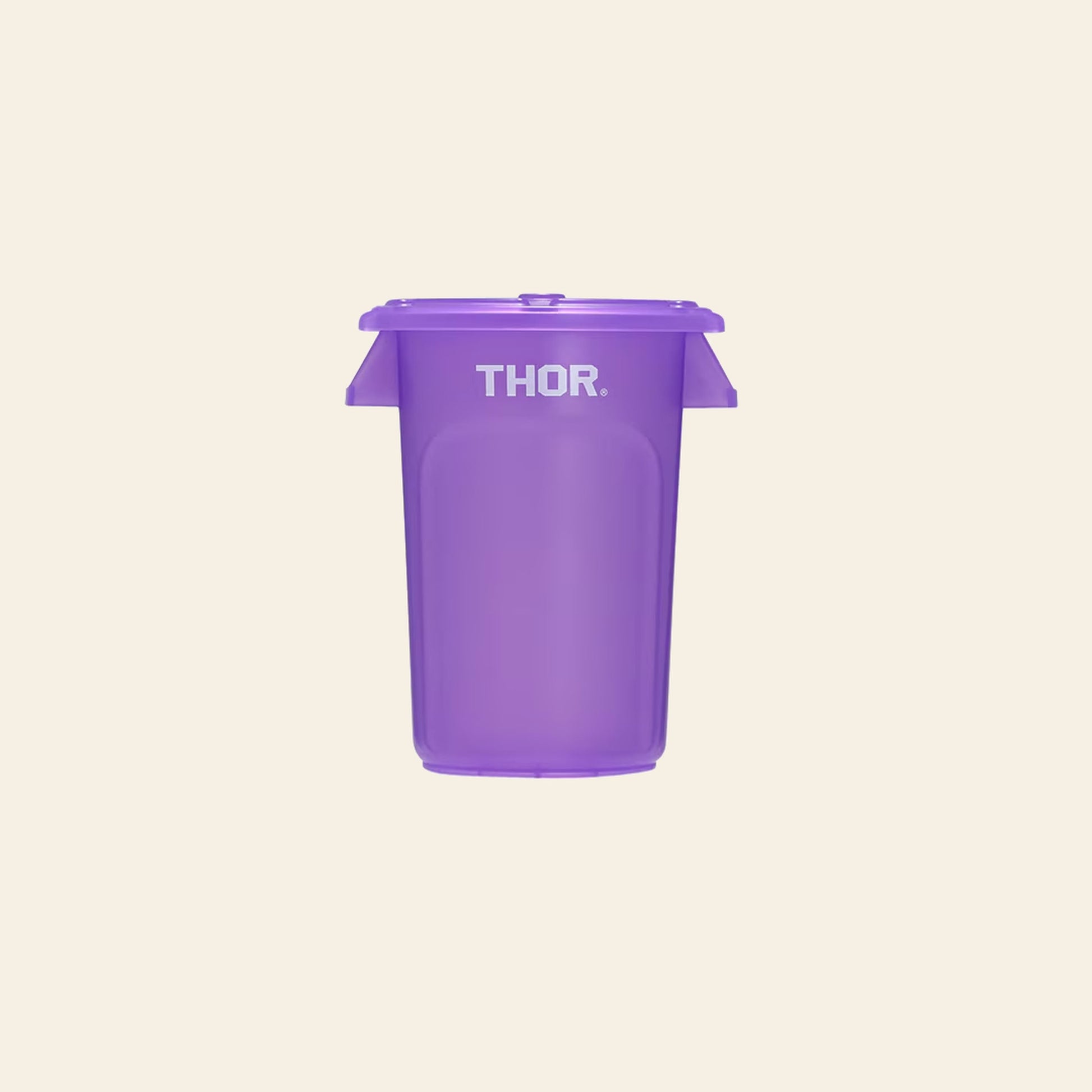 THOR Round Mini Container DC Clear Purple