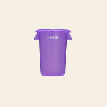THOR Round Mini Container DC Clear Purple