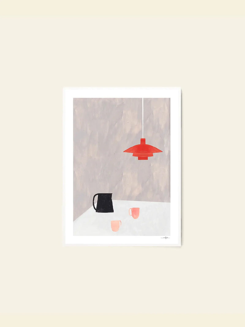 The Poster Club Ana Frois - Orange Pendant Poster (30x40)