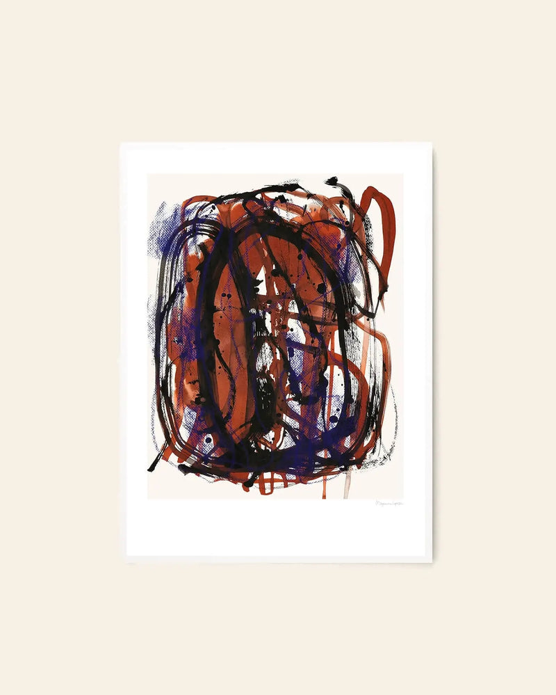 海报俱乐部 Berit Mogensen Lopez - 混合媒介 (50x70)