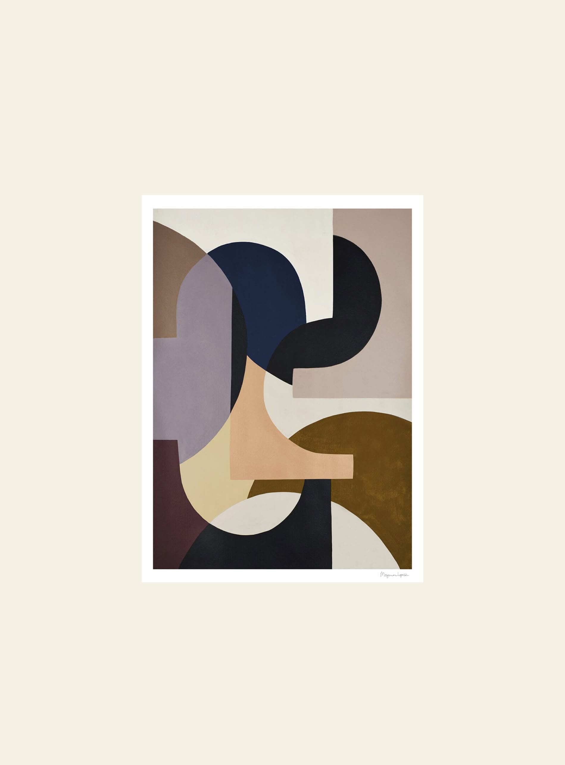 The Poster Club Berit Mogensen Lopez Rosa (30x40) Poster