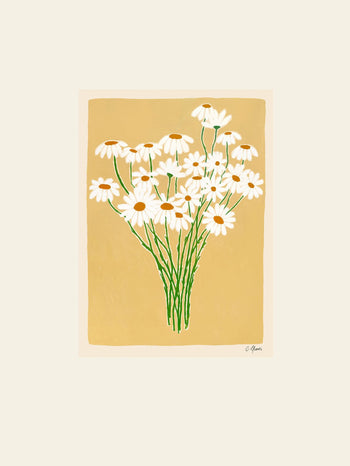 The Poster Club Carla Llanos Daisies (30x40) Poster