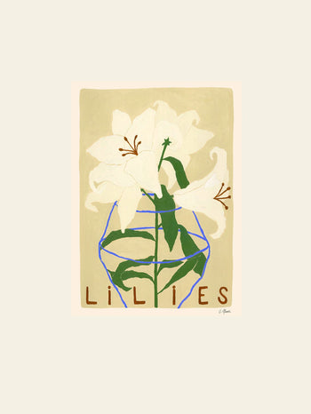 The Poster Club Carla Llanos Lilies (30x40) Poster