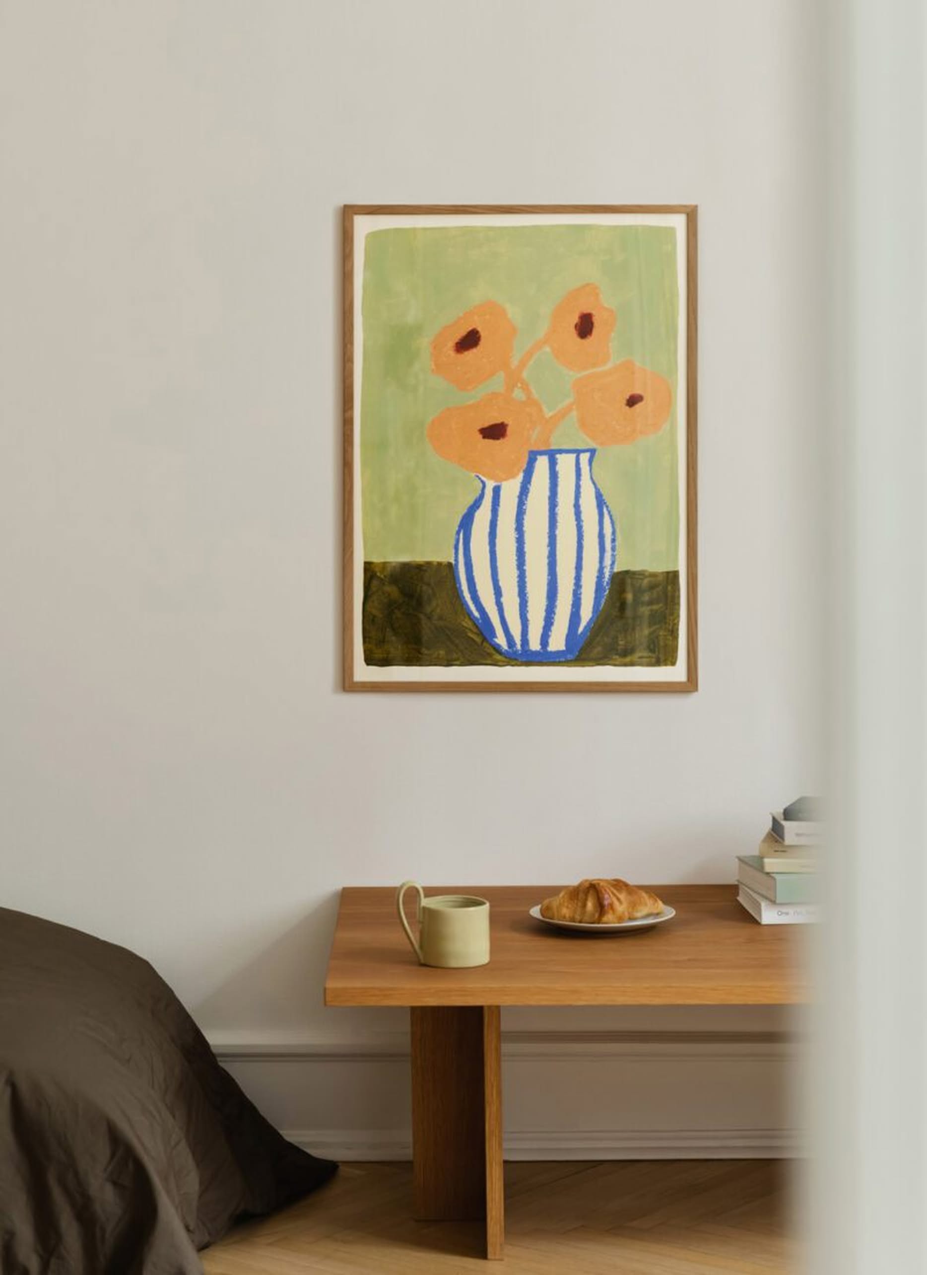 The Poster Club Carla Llanos - Pink Flowers (50x70) - Poster