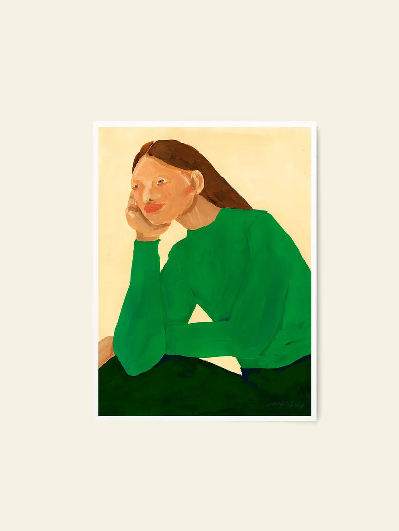 The Poster Club Hanna Peterson - 绿色装扮 (50x70)