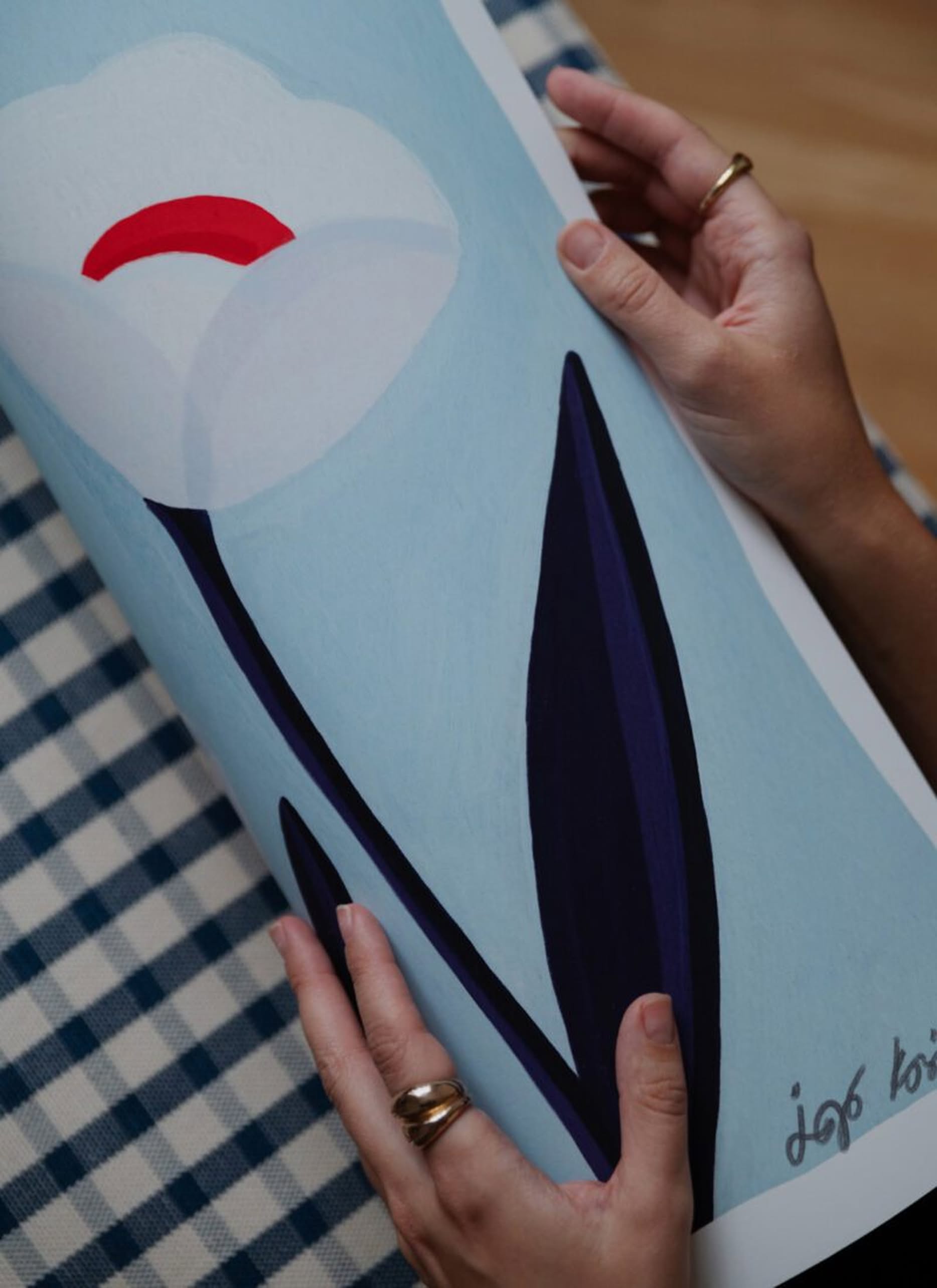 The Poster Club Iga Kosicka Flowers 01 (50x70) Poster