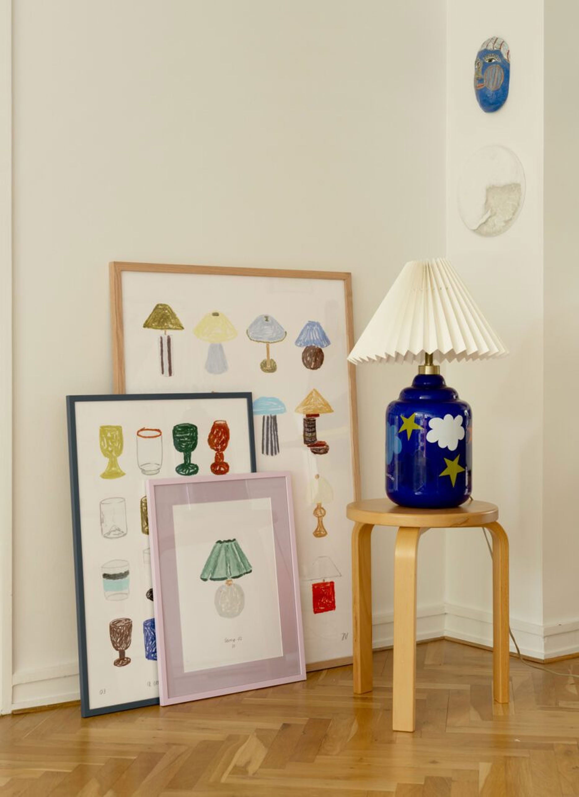 The Poster Club Isabelle Vandeplassche A Collection of Glasses (30x40) Poster