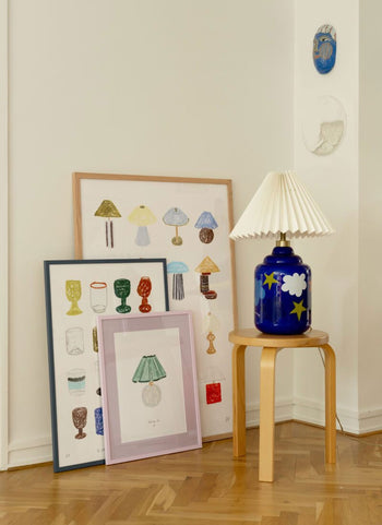 The Poster Club Isabelle Vandeplassche A Collection of Glasses (50x70) Poster