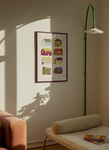 The Poster Club Isabelle Vandeplassche A Collection of Houses (50x70) Poster