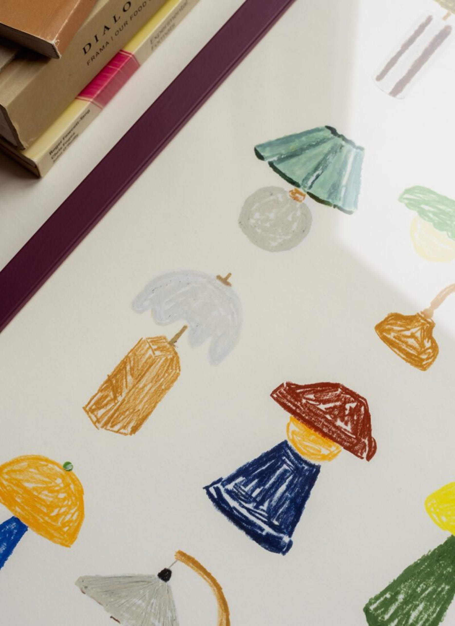 The Poster Club Isabelle Vandeplassche - A Collection of Lamps