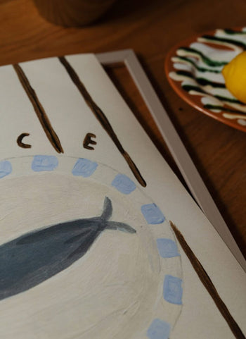 The Poster Club Isabelle Vandeplassche Pesce (30x40) Poster