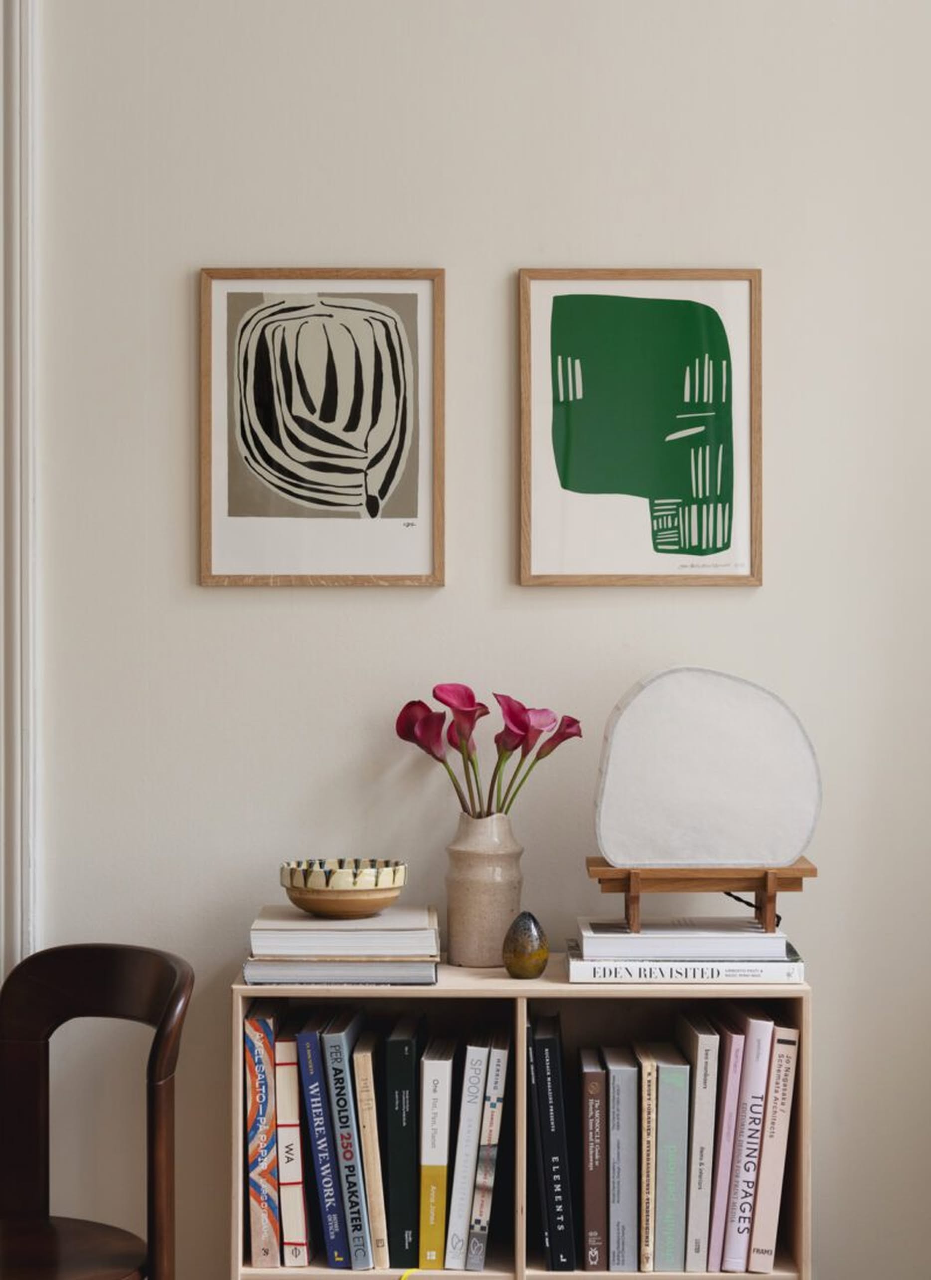 The Poster Club Leise Dich Abrahamsen Layered (30x40) Poster
