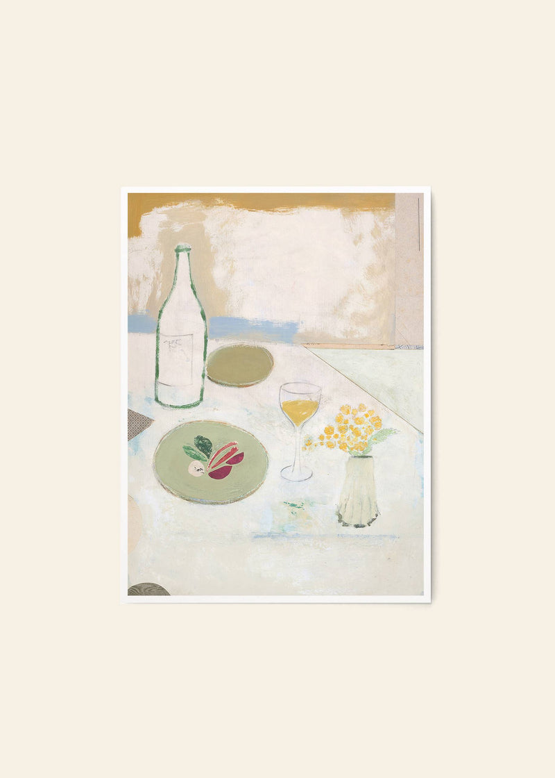 The Poster Club Max Ososki - Fleurs Jaunes Poster (30x40)