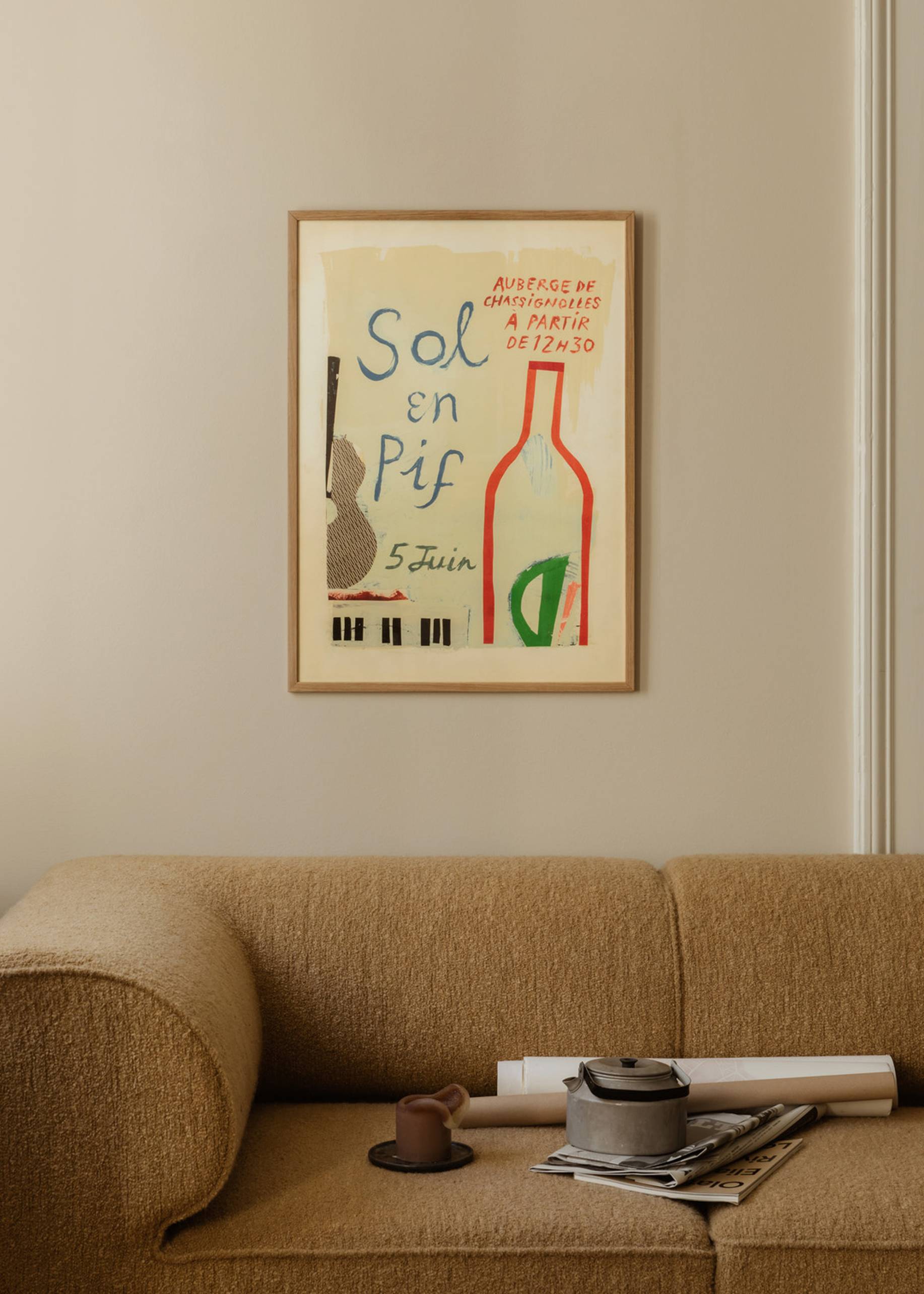 The Poster Club Max Ososki - Sol En Pif (30x40)