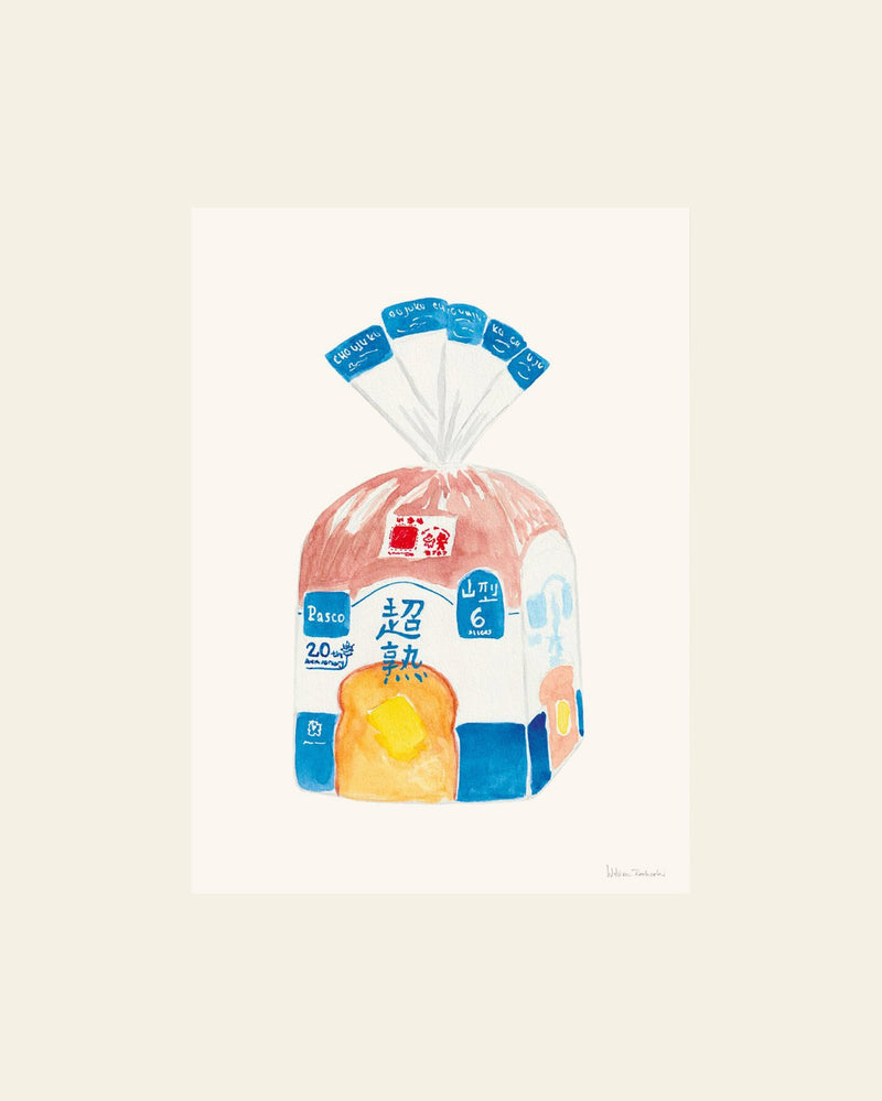 The Poster Club Melina Pecharki - Bread Pack (50x70) - Poster
