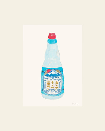 The Poster Club Melina Pecharki Fujisan Ramune (50x70) Poster