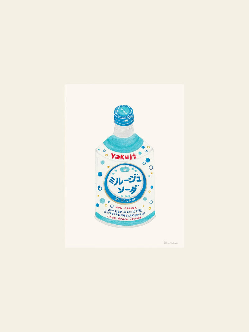 The Poster Club Melina Pecharki - Yakult Soda (30x40) - Poster