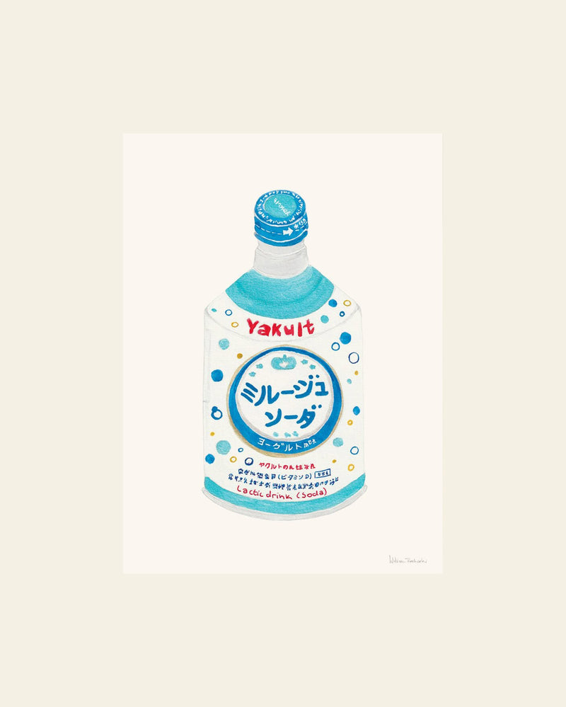 The Poster Club Melina Pecharki - Yakult Soda (50x70) - Poster