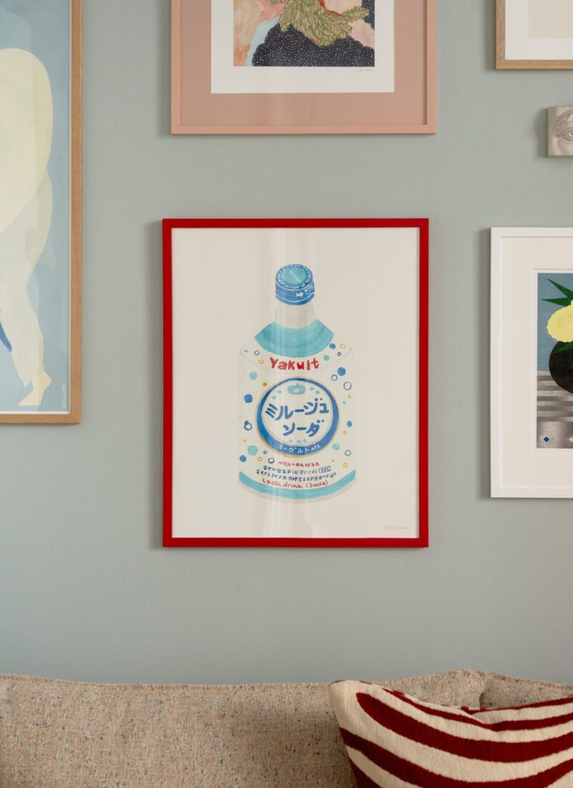 The Poster Club Melina Pecharki Yakult Soda (50x70) Poster