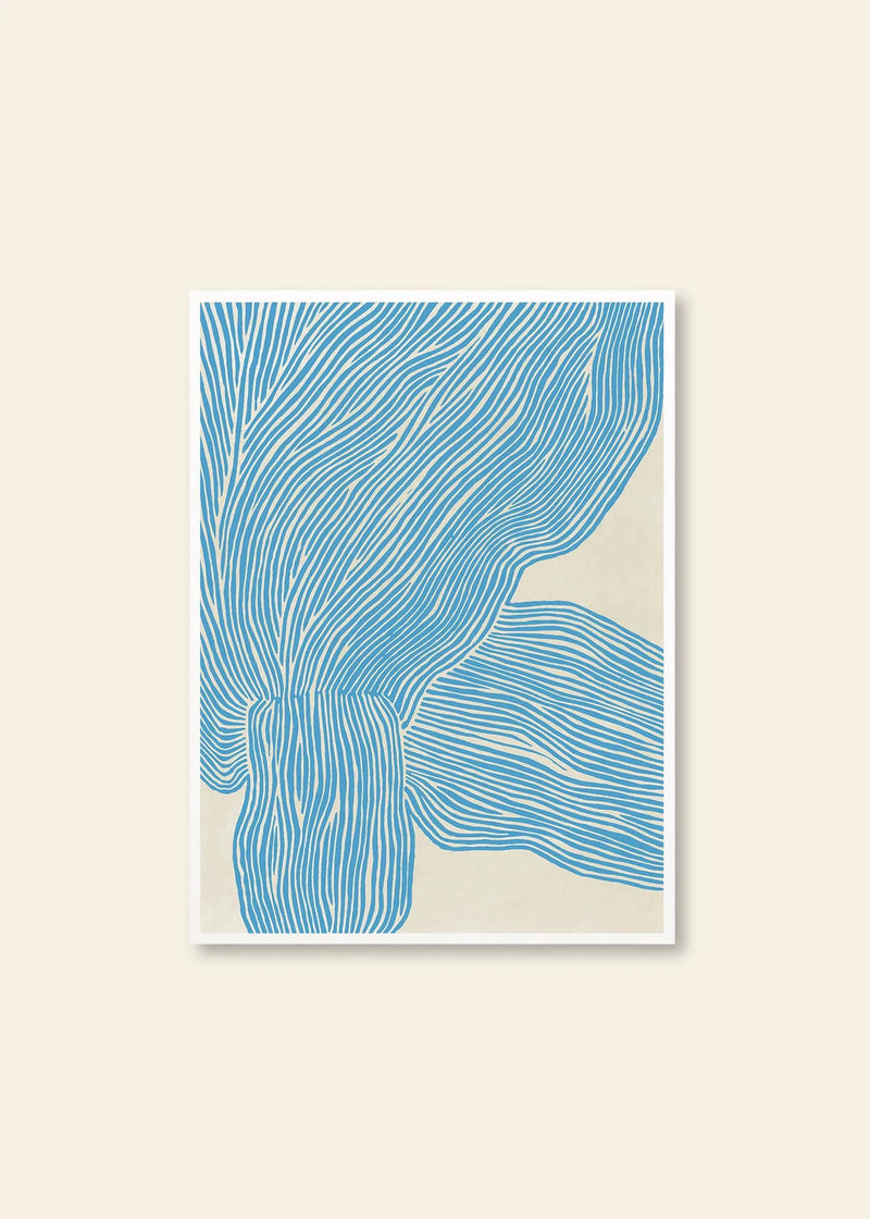 丽贝卡·海因 - 线 - 蓝色 (30x40)