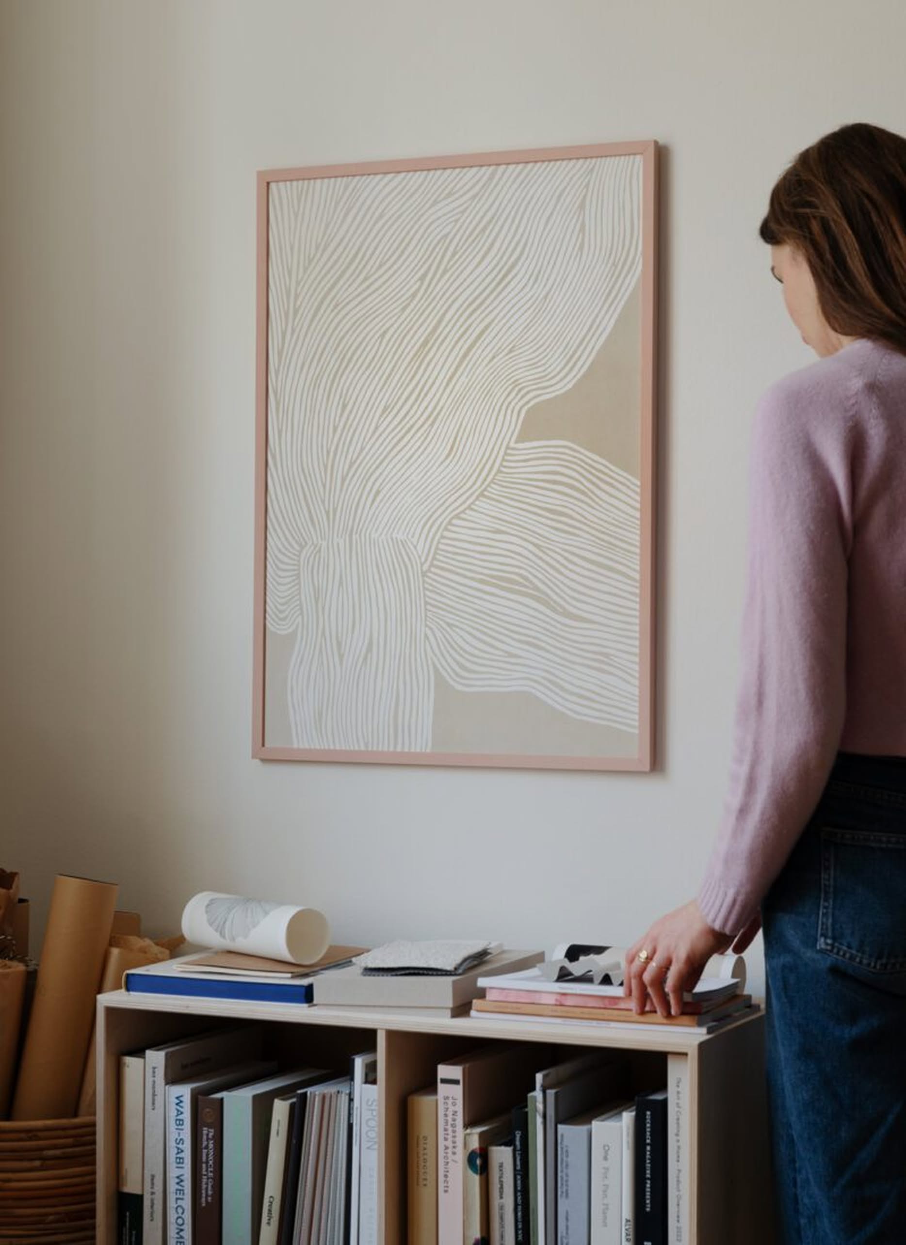 The Poster Club Rebecca Hein - The Line No. 09 (50x70) - Poster