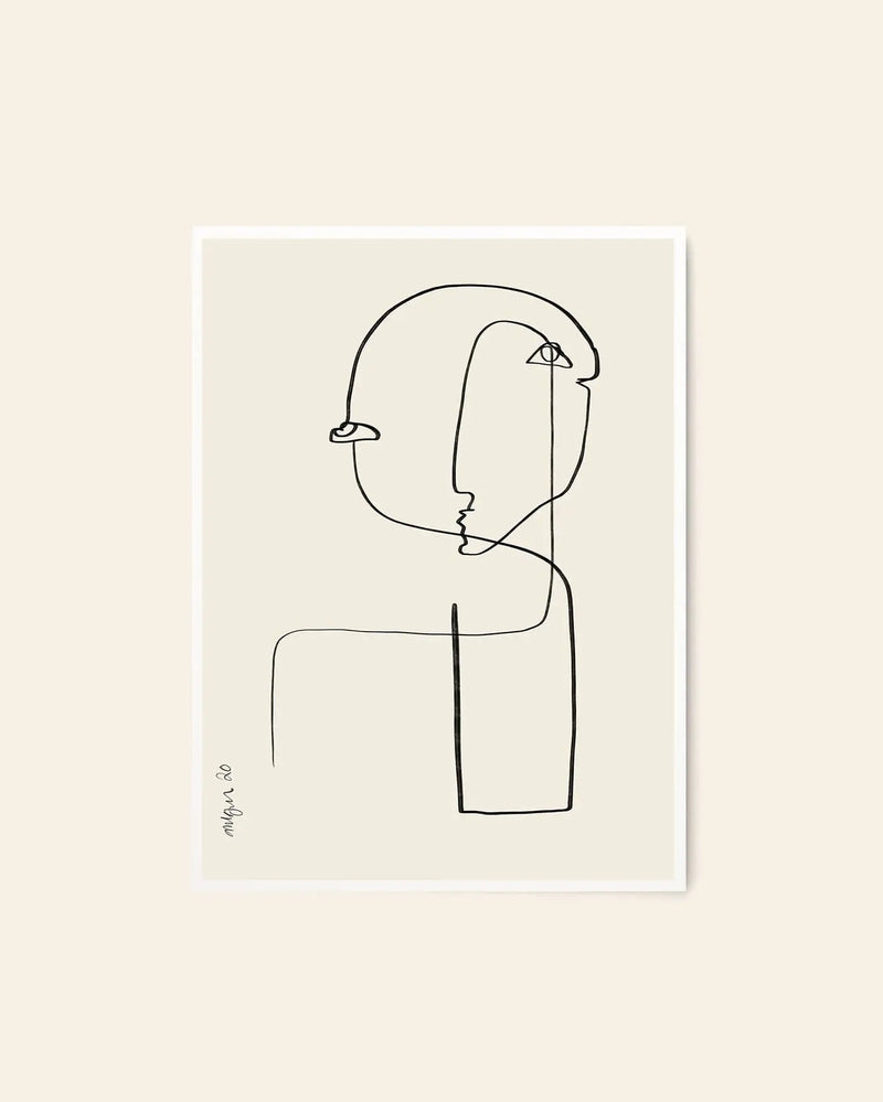 The Poster Club Robin Ahlgren - Sculpture No. 02 (50x70)