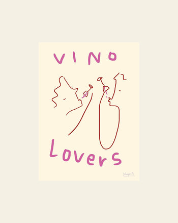 The Poster Club Ruby Hughes Vino Lovers (50x70) Poster