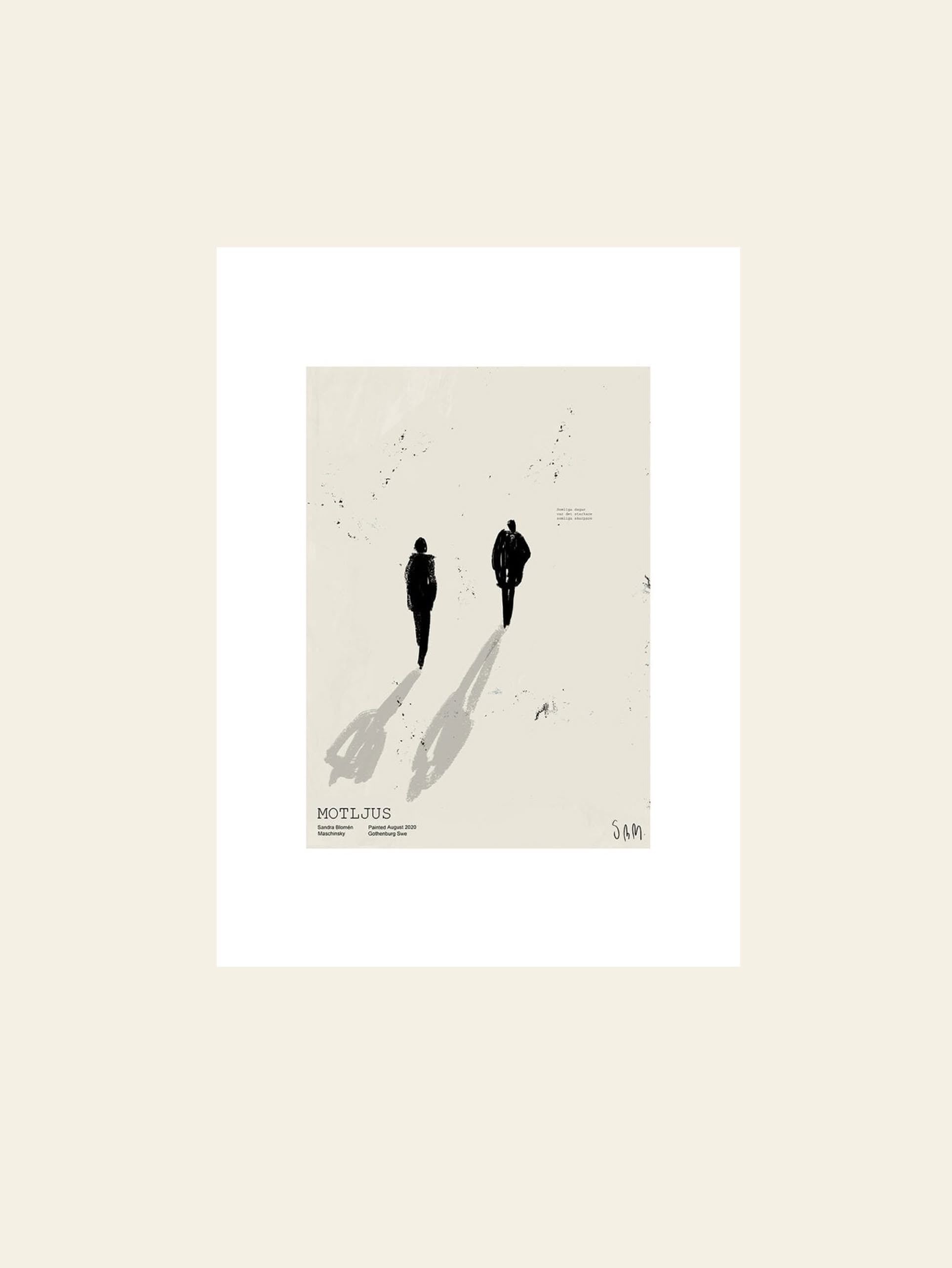 The Poster Club Sandra Blomen Maschinsky Motljus (30x40) Poster