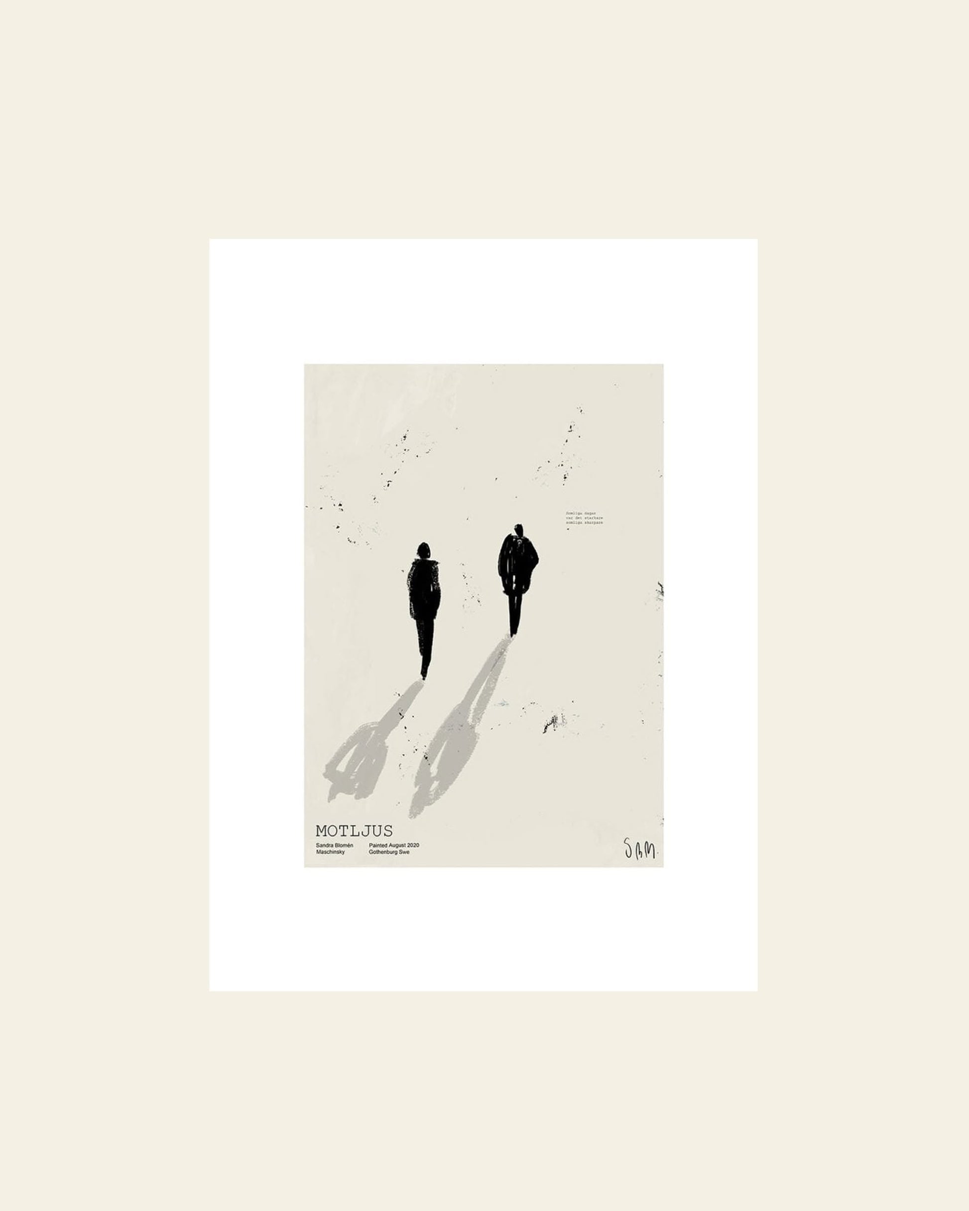 The Poster Club Sandra Blomen Maschinsky Motljus (50x70) Poster