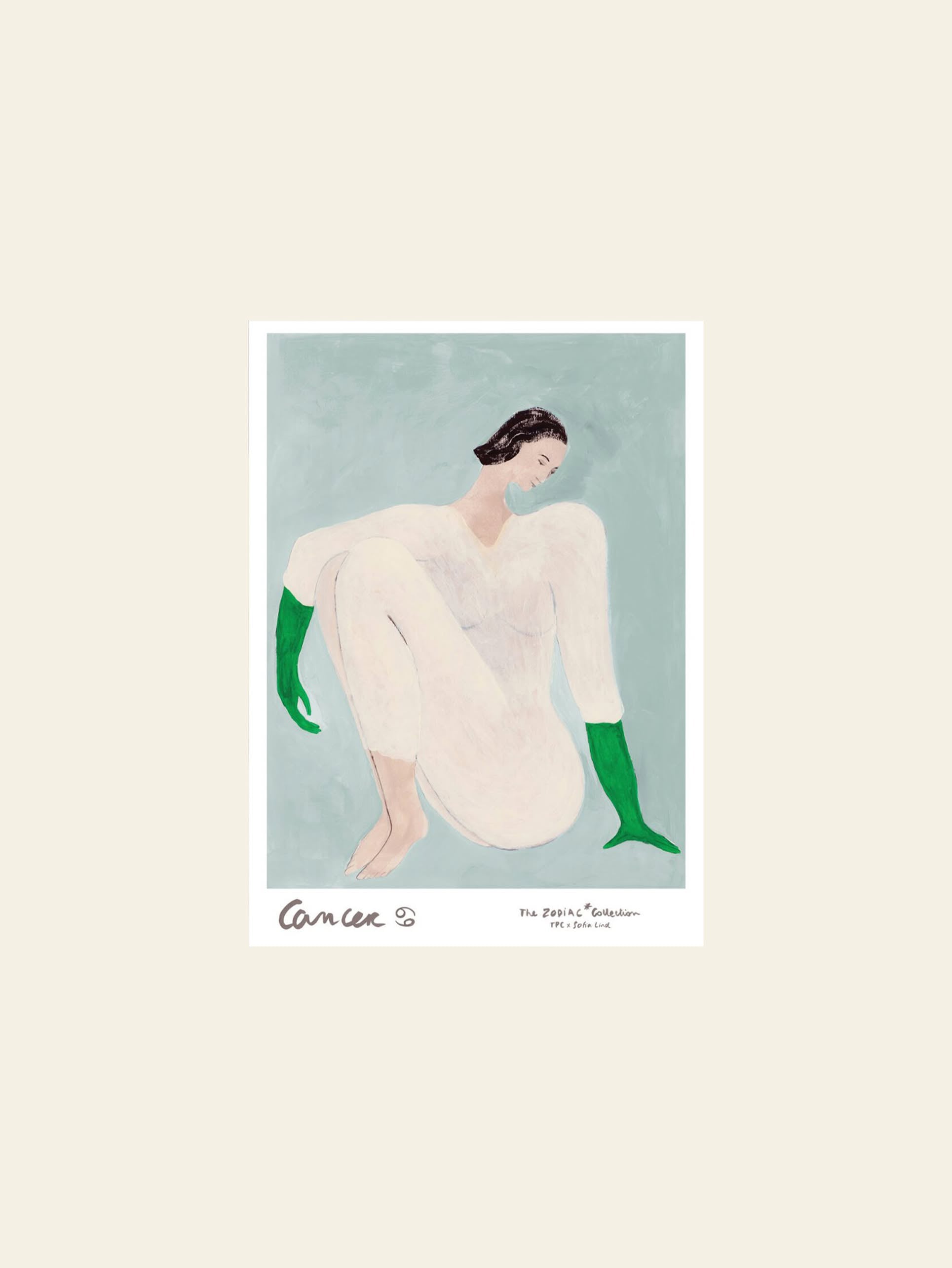 The Poster Club Sofia Lind Cancer (30x40) Poster