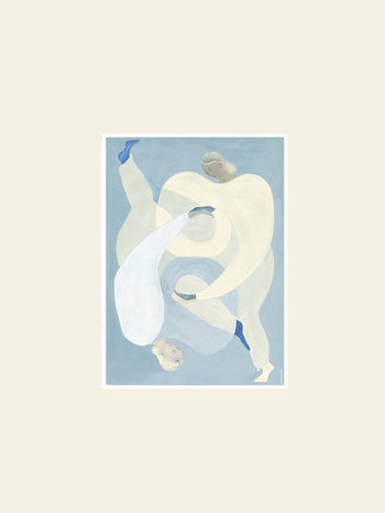 The Poster Club Sofia Lind Hold You Blue (30x40) Poster