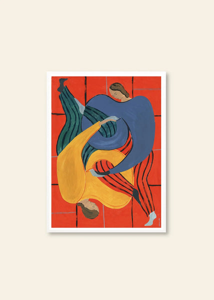 Sofia Lind - Hold You - Red (30x40) - Stacked Store